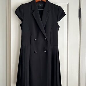 The Koooles capped sleeve coat dress.